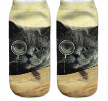 Cute 3D Print Cat Socks