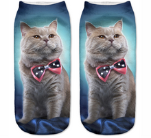 Cute 3D Print Cat Socks