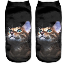 Cute 3D Print Cat Socks