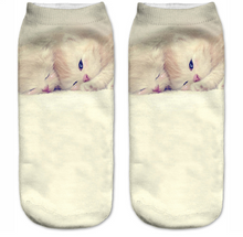 Cute 3D Print Cat Socks