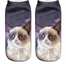 Cute 3D Print Cat Socks
