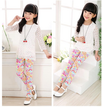 Cool Printed Leggings For Girls 2-14Y