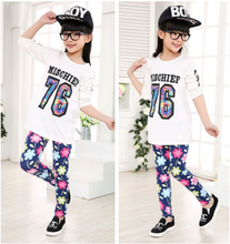 Cool Printed Leggings For Girls 2-14Y