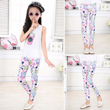 Cool Printed Leggings For Girls 2-14Y