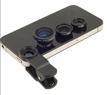 Phone Lenses Fish Eye + Wide Angle + Macro Camera For iPhone And Android