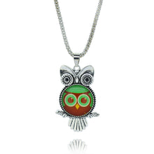 Owl  Glass Necklace