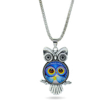 Owl  Glass Necklace
