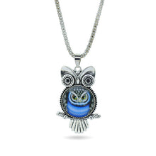 Owl  Glass Necklace