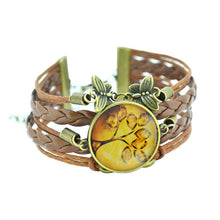 Vintage Leather Bracelet  - Life Tree And Many Other Variants