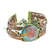 Vintage Leather Bracelet  - Life Tree And Many Other Variants