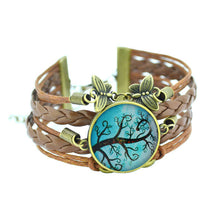 Vintage Leather Bracelet  - Life Tree And Many Other Variants