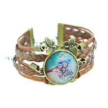 Vintage Leather Bracelet  - Life Tree And Many Other Variants
