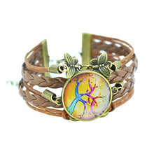 Vintage Leather Bracelet  - Life Tree And Many Other Variants