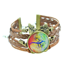 Vintage Leather Bracelet  - Life Tree And Many Other Variants