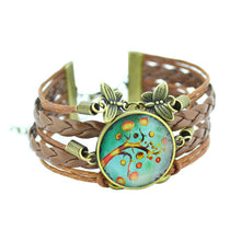 Vintage Leather Bracelet  - Life Tree And Many Other Variants