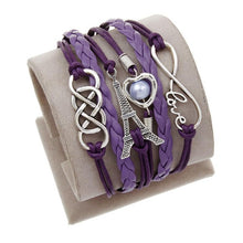 Leather Charm Bracelet- comes in 19 variants