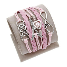 Leather Charm Bracelet- comes in 19 variants
