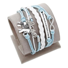 Leather Charm Bracelet- comes in 19 variants