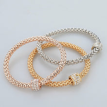 Gold Color Chain Bracelet 3pcs- 5Variants