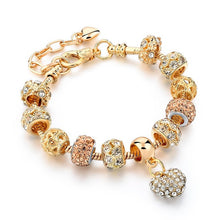 Luxury Crystal Heart  Bracelet