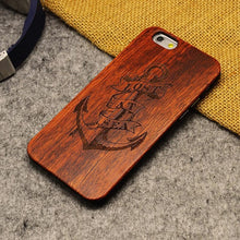 Natural Wood  Case For Iphone 5 5S 6 6S 6Plus 6S Plus 7 7Plus Shockproof