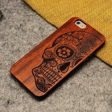 Natural Wood  Case For Iphone 5 5S 6 6S 6Plus 6S Plus 7 7Plus Shockproof