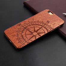 Natural Wood  Case For Iphone 5 5S 6 6S 6Plus 6S Plus 7 7Plus Shockproof