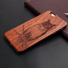 Natural Wood  Case For Iphone 5 5S 6 6S 6Plus 6S Plus 7 7Plus Shockproof
