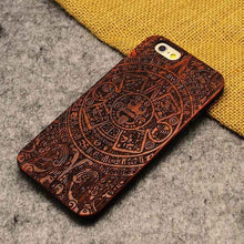 Natural Wood  Case For Iphone 5 5S 6 6S 6Plus 6S Plus 7 7Plus Shockproof