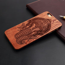 Natural Wood  Case For Iphone 5 5S 6 6S 6Plus 6S Plus 7 7Plus Shockproof