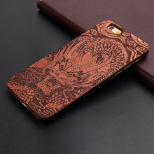 Natural Wood  Case For Iphone 5 5S 6 6S 6Plus 6S Plus 7 7Plus Shockproof
