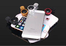 Phone Lenses Fish Eye + Wide Angle + Macro Camera For iPhone And Android
