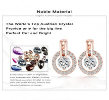 Wedding Set Rose Gold Color- Necklace+Earrings