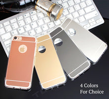 Luxury Mirror Case For iPhone 5 5s SE 6 6s 7 Plus