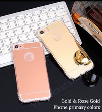 Luxury Mirror Case For iPhone 5 5s SE 6 6s 7 Plus