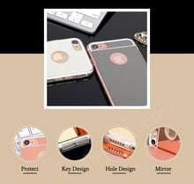 Luxury Mirror Case For iPhone 5 5s SE 6 6s 7 Plus